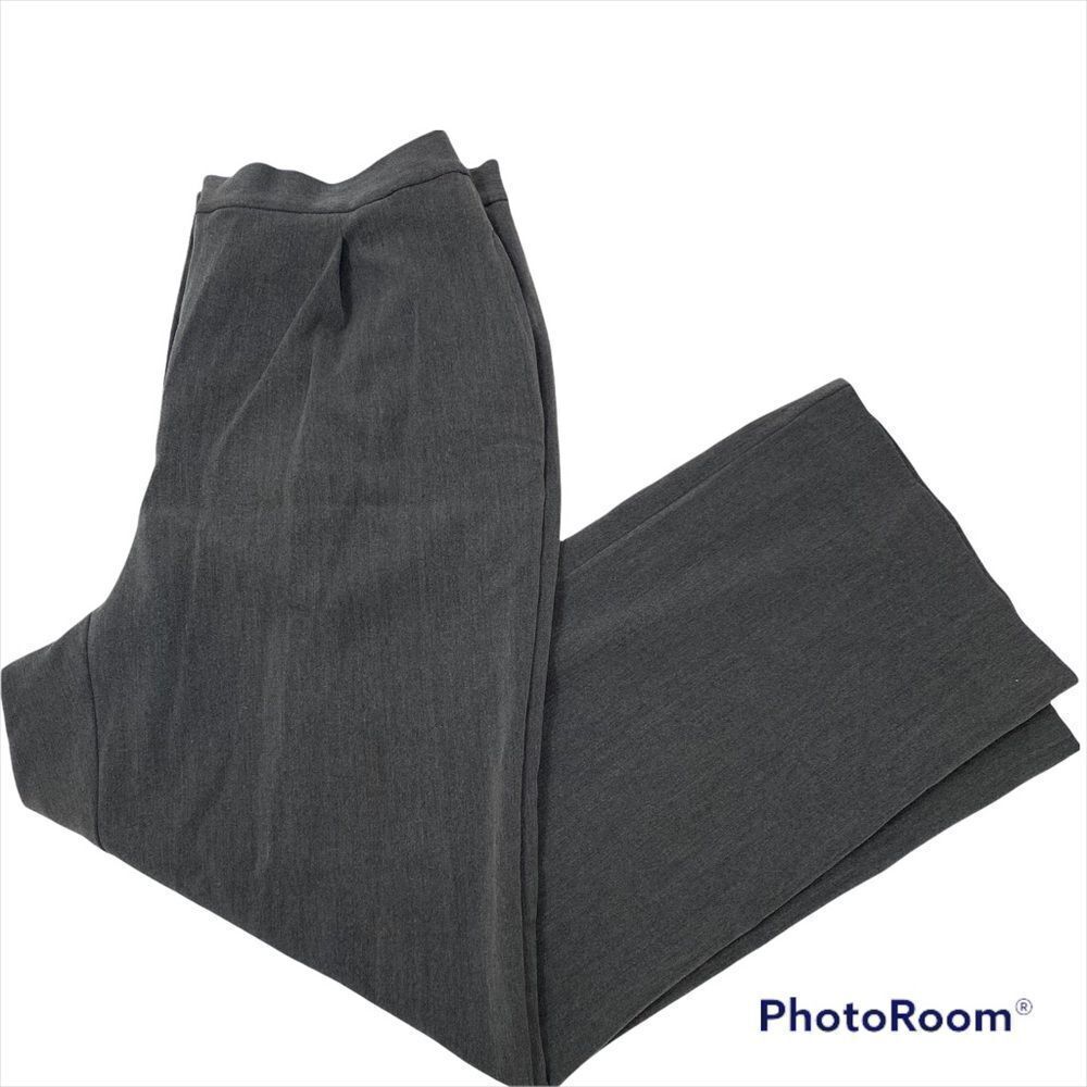 Villager a Liz Claiborne Co Stain Resistant Grey Dress Pants Size 12